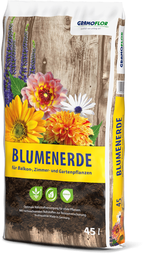 Torfreduzierte Blumenerde - vielseitig - von Gramoflor