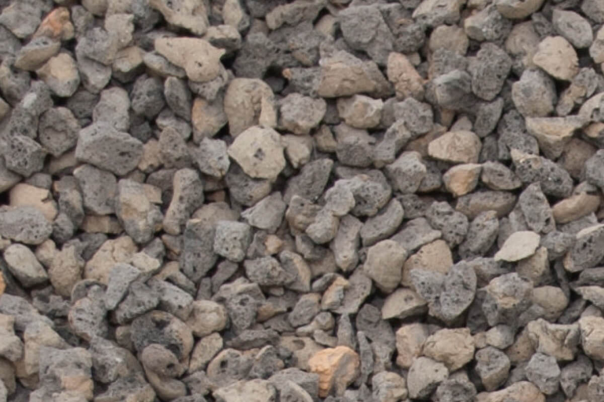 Raw material for special mixture, expanded clay